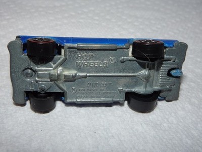 Hot Wheels ALIVE 55 REDLINE NOMAD enamel blue 1973 release only