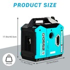 2550/3000/6250W Portable Quiet Inverter Generator Gas Generator for Home Camping