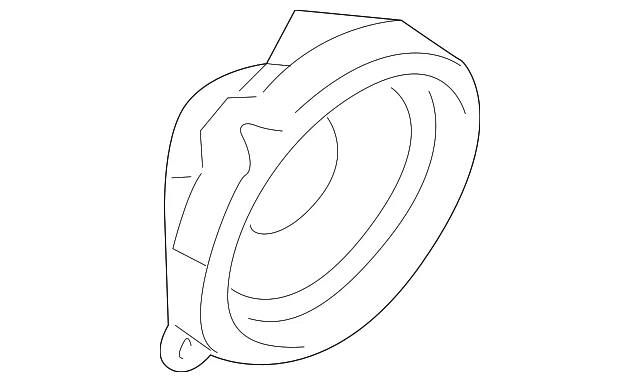 Genuine Jaguar 2010-2012 XJ Front Dr Speaker C2D2678