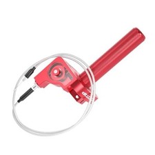 Throttle Grip Motorcycle 22mm CNC Aluminum Quick Twister with Throttle A:Red