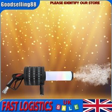 RGB LED CO2 Cannon Jet Smoke Machine DJ Disco Stage Effect Confetti Spraying Gun