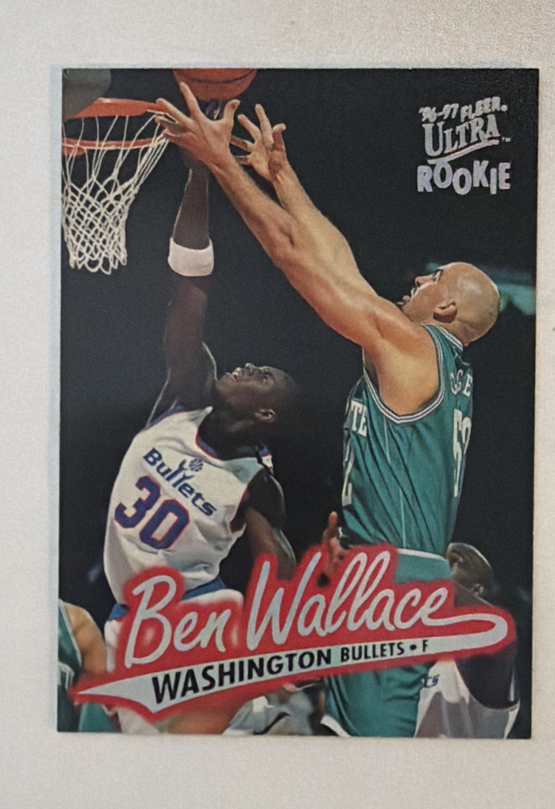 1996-97 Fleer Ultra - Rookie Ben Wallace #263 (RC)