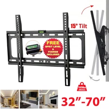 Fixed/Full Motion TV Wall Mount Bracket Fit For 32-70" Large Size slim LCD LED