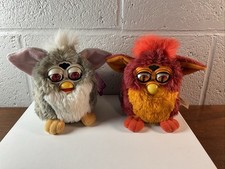 Vintage Furby  s Set Of 2 Custom Eyes Used Works READ