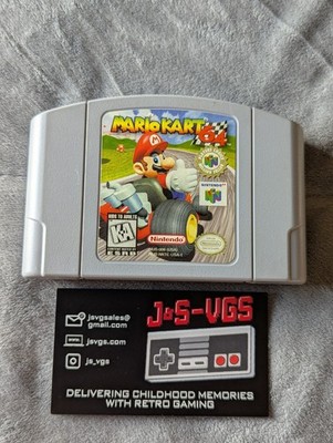 Nintendo 64 N64 Mario Kart 64 Player's Choice Cartridge Only Tested Working