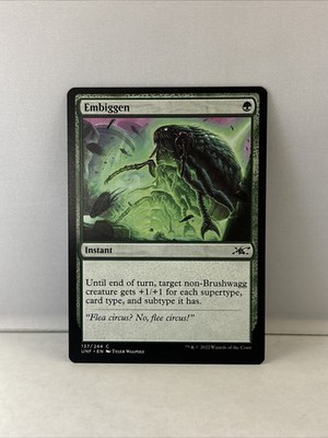 Embiggen (137) Unfinity UNF MTG Magic The Gathering