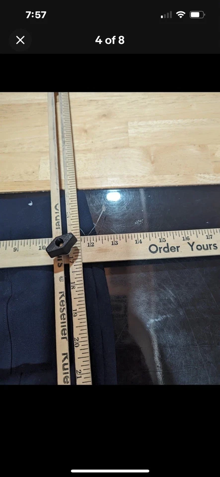 Mujer Antiguo Azul Marino Stevie Pull On Pantalones Talla XS Foto 4 de 4