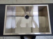 Stainless Steel Kitchen Sink Single Bowl Undermount 28 x 19 x 10