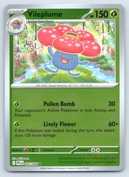 Vileplume 003/094 Phantasmal Flames Reverse Holo Rare