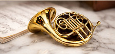 Dollhouse Miniature French Horn - 1:12 Scale