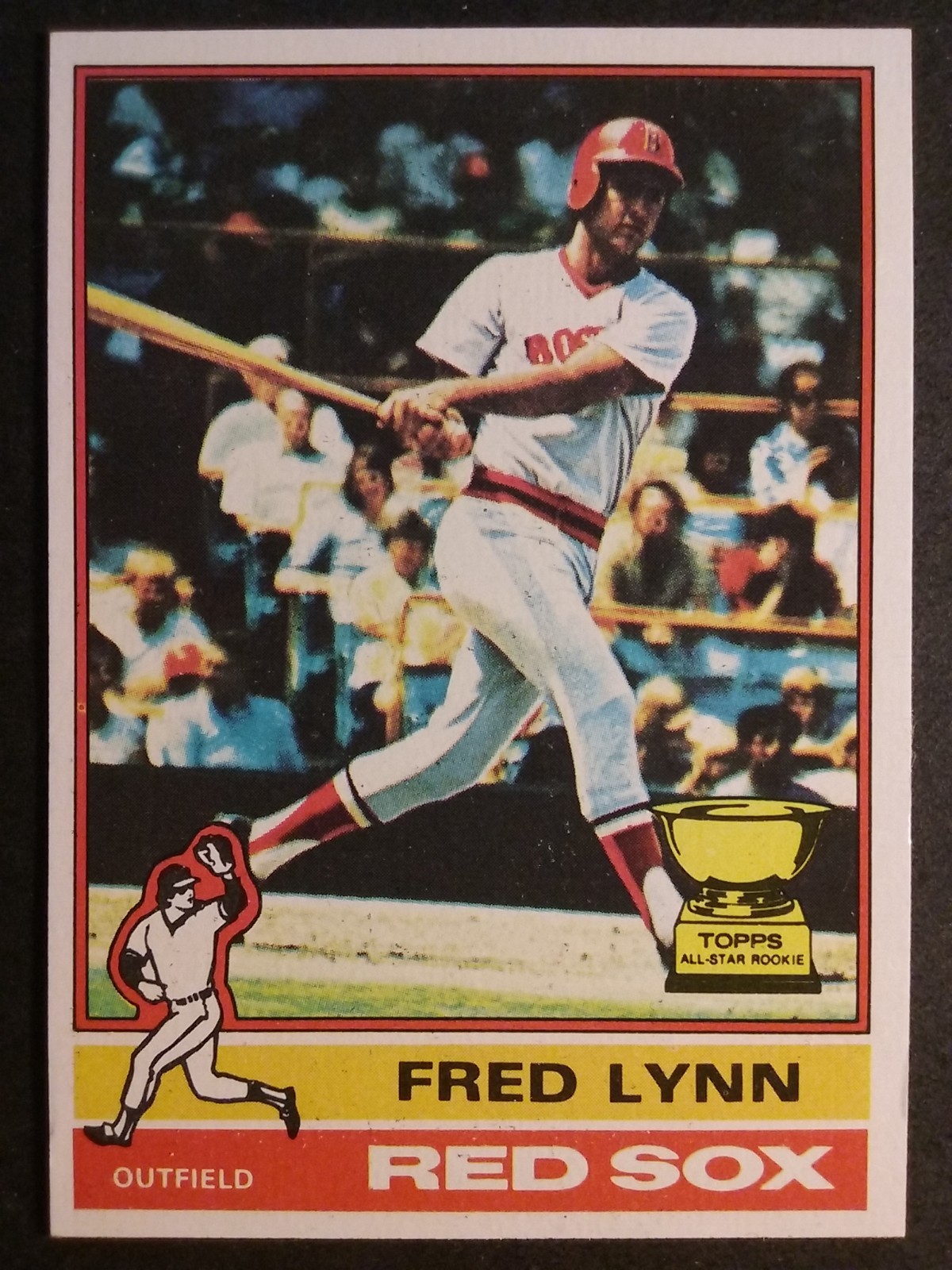 1976 TOPPS BASEBALL #50 FRED LYNN ALL-STAR ROOKIE NM-MT