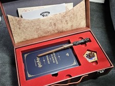 Harry Potter Hogwarts Trunk Collectible Set Complete Damage On Back Of Trunk 