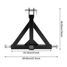 Euroadapter auf Dreipunkt-Aufnahme Kat. 2 / Adapterrahmen Euroadapter auf Dreipunkt-Aufnahme Kat. 2 / Adapterrahmen