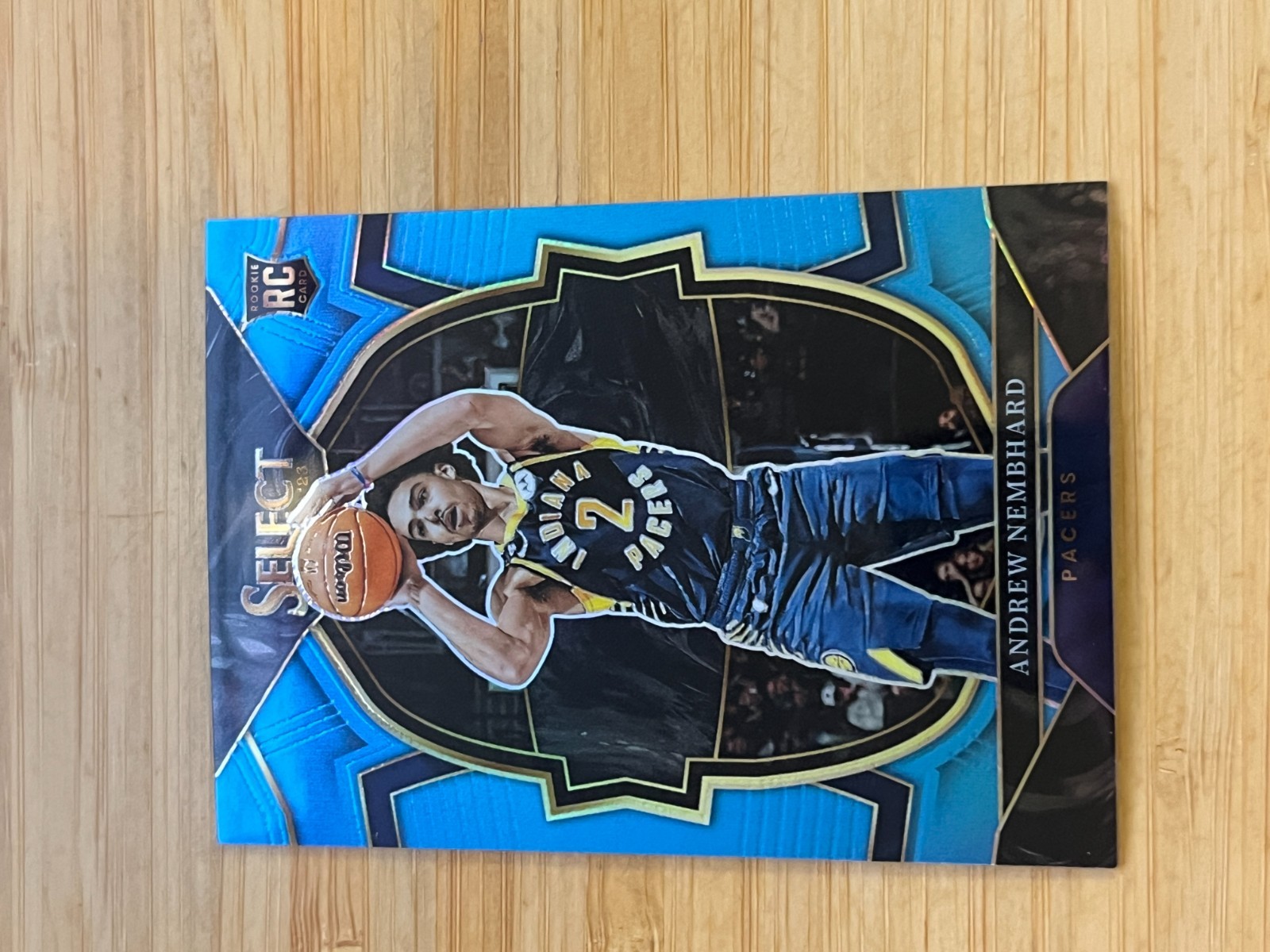 2022-23 Select Andrew Nembhard RC #77 Light Blue Prizm Rookie /299