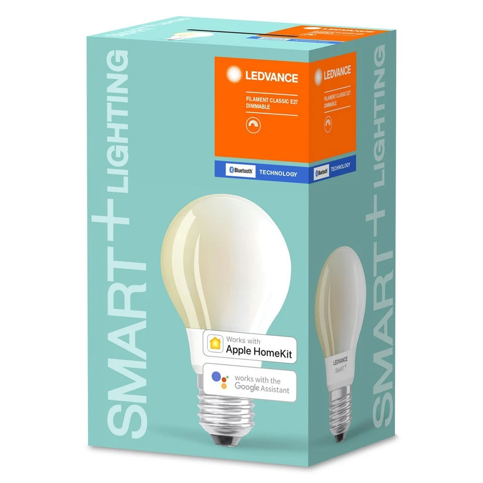 Ledvance LED Filament Smart+ Lampe 11W =100W E27 matt warmweiß Dimmbar Bluetooth - Bild 4 von 4