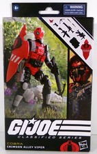 GI Joe Classified Series 91 Cobra Crimson Alley Viper 6 Figure Hasbro 2023 New