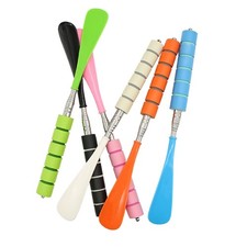 Telescoping Metal Shoe Horn Expandable Tool Seniors Home Travel Shoe Accessory
