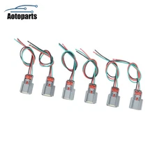 6pcs Ignition Coil Electrical Connector Fit For Ford F150 2011-2016 V6 3.5L