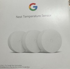 4 NEST GOOGLE TEMPERATURE SENSOR PreOwned