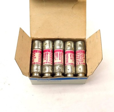 Gould shawmut Time Delay Fuse TRNR 6-1/4 6-1/4A 250V (10)