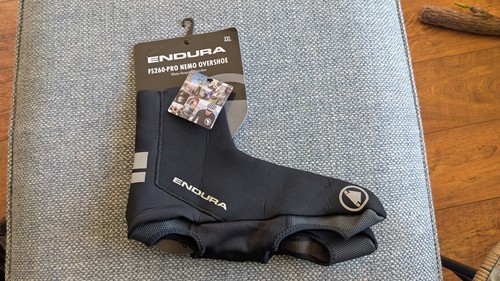 Chaussettes Endura FS260P - Blanches - Taille S/M - Mi-mollet - Cyclisme - Neuves