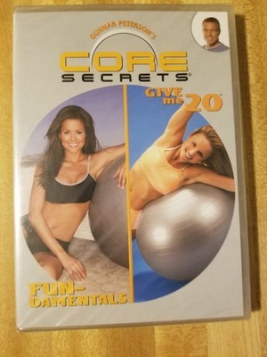 Gunnar Peterson's Core Secrets: Fun-Damentals & Give Me 20 DVD NEW