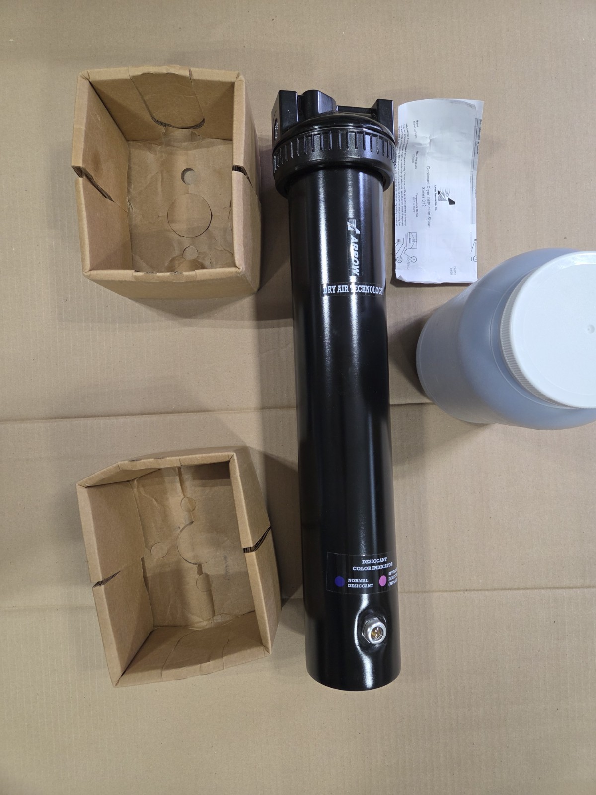 Arrow Pneumatics D12-04Xxl Desiccant Dryer, 1 Gal.