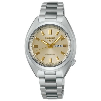 【SEIKO】5 Sports SRRA011 SNXS Series Automatic Champagne Gold Dial 32mm Japan