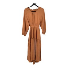 ASTR the Label dress floral cutout long sleeve midi size Small S