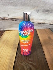 Pro Tan Smashingly Dark Color Crushing Bronzer Tanning Lotion +FREE Packet