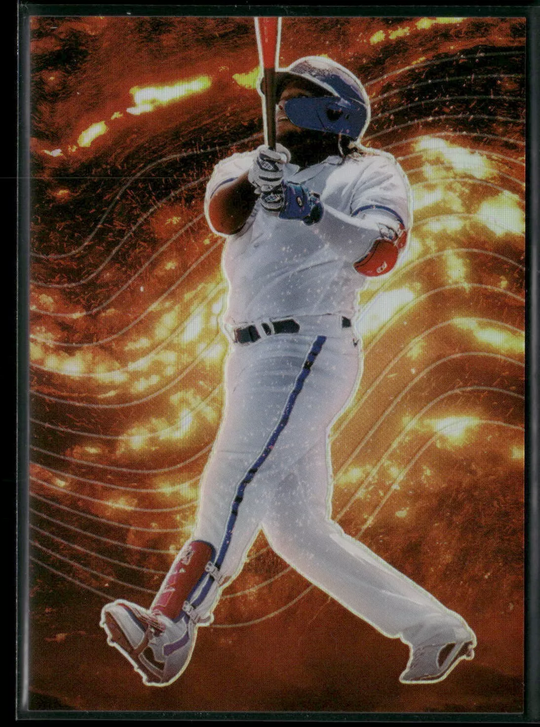 2022 Prizm Baseball VLADIMIR GUERRERO JR #LF-4 Lava Flow SSP Prizm RARE S713