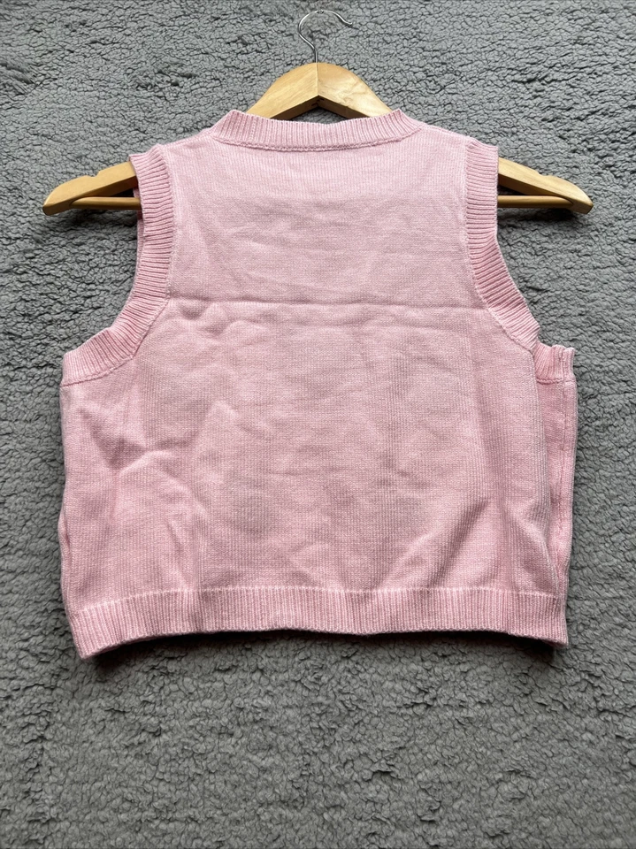 Chaleco Suéter Fresa Niños Talla Pequeña Foto 3 de 3