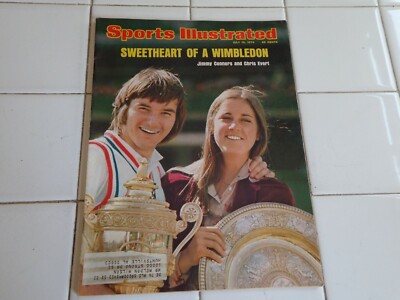 Jimmy Conners/Chris Evert, SPORTS ILLUSTRATED, 1974 ...