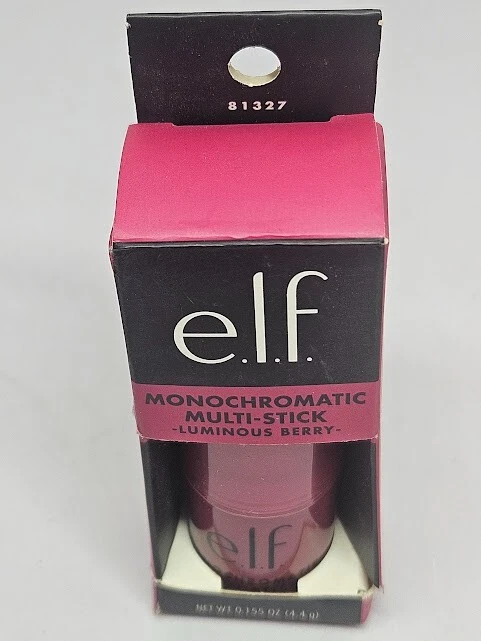 ELF e.l.f. Monochromatic Multi Stick Cream Face Lip Color 81327 Luminous Berry - Image 2 of 4