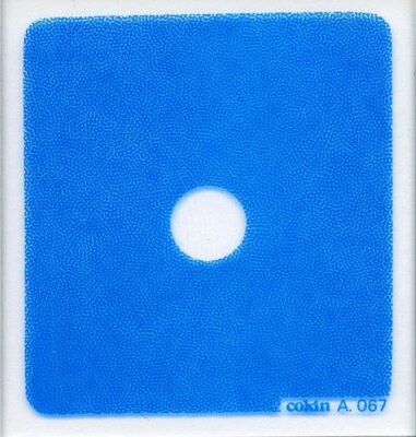 Cokin A Serie Filter A067 Center Spot - Blau