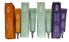 REN Bio-Retinoid Serum+Radiance Gel Cream+Evercalm Barrier Elixir+Redness Relief