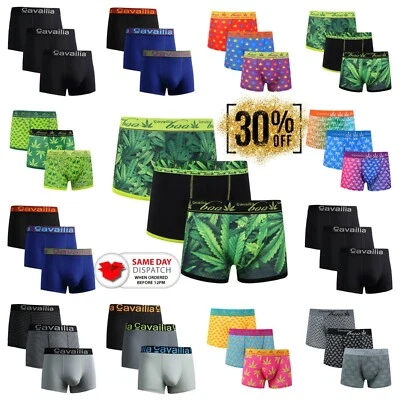 Mens Underwear Boxer Shorts Under Pants Sports Trunks All Sizes Pack of 3,6,9,12