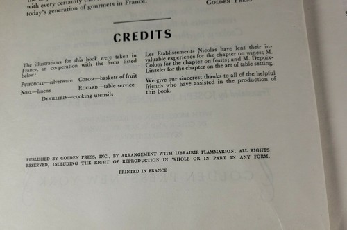 The Art of French Cooking New Revised Edition HC 1962 - Picture 9 of 9