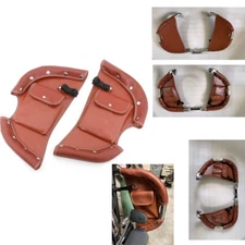 Lower Chap Leg Warmer Wind Deflector Brown for Indian Chief Roadmaster Chieftain