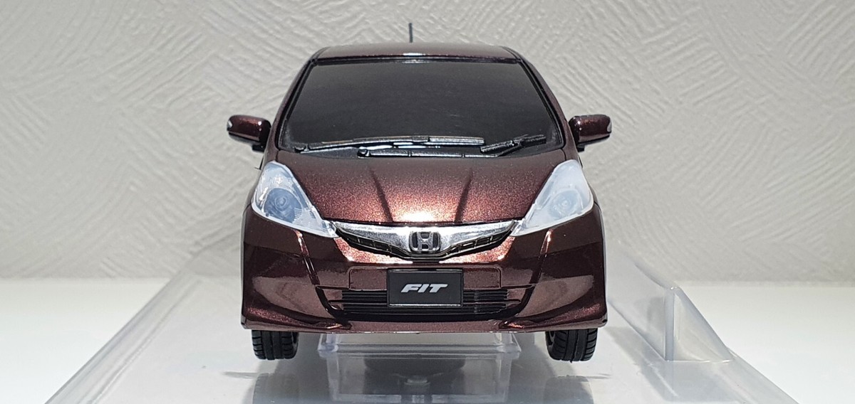 ホンダ FIT ミニカー クールローゼ・メタリック ホンダ - ホンダ フィット カラーサンプル クールロゼメタリック
