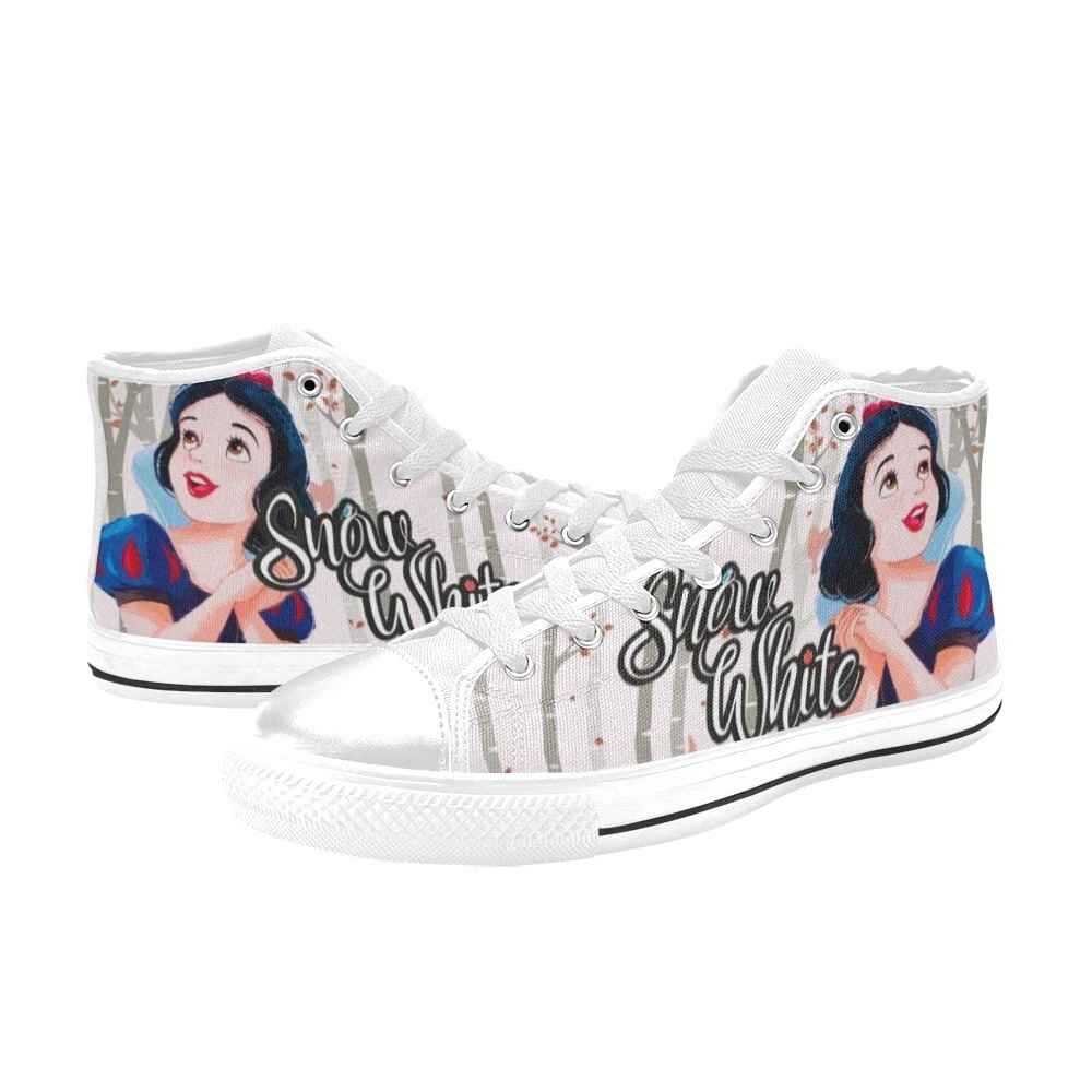 Snow White High Top Shoes Sneakers