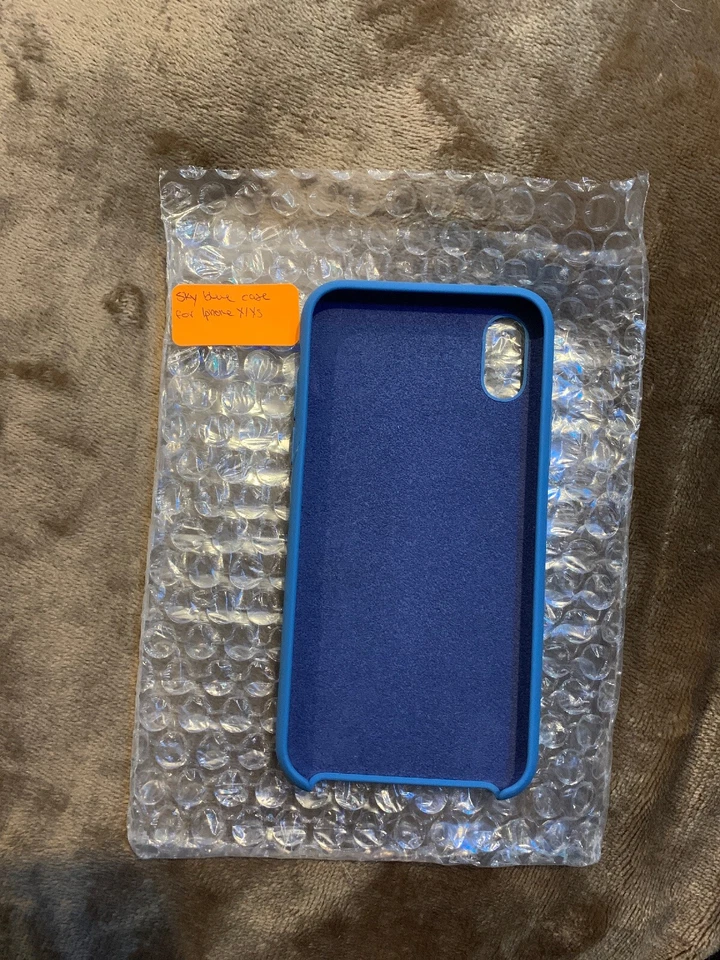 Hard plastic Case - iPhone Xs/X - skyblue - No Retail Packaging - Image 3 of 3