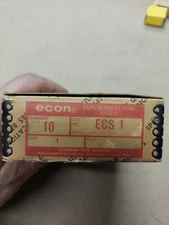 Econ ECS1 Class K-5 Fuse 1 Amp 600V.NOS.(LOT OF 10) FREE SHIPPING.