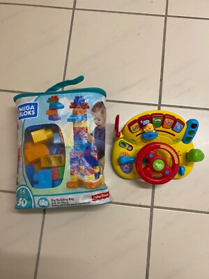 Mega Blocks und Musikspielzeug Lustige Fahrschule von Vtech