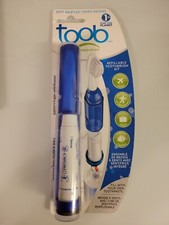 Aurelle Toob Refillable Soft Toothbrush Kit Blue Travel Sealed Package New