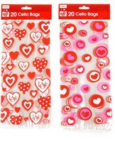 Valentine Cello Bags With Silver Metallic Ties (20 Piece) Case Pack 96-1877046 on sale Valentine Cello Bags With Silver Metallic Ties (20 Piece) Case Pack 96-1877046 on sale