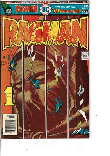 Ragman 1 Origin & 1st Appearance VG/F 1976 Glossy