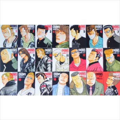 CROWS Full version Vol.1-19 Comics Complete Set Japan Comic F/S