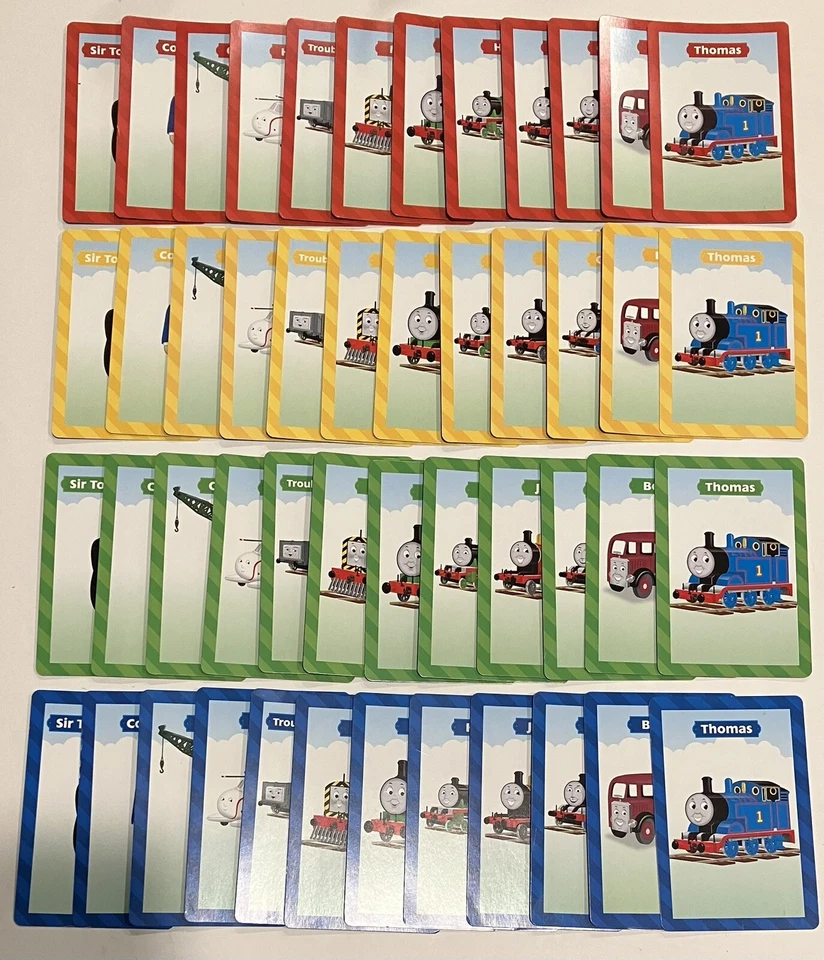 Thomas & Friends All Aboard Memory Card Game Briarpatch W/ Bonus Thomas & Bertie - Image 4 of 4