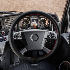 ZATOOTO Lorry Steering Wheel Cover, 44-46cm Lace Steering Wheel Cover for Truck,